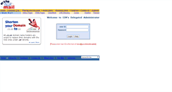 Desktop Screenshot of console.business1.net.ae